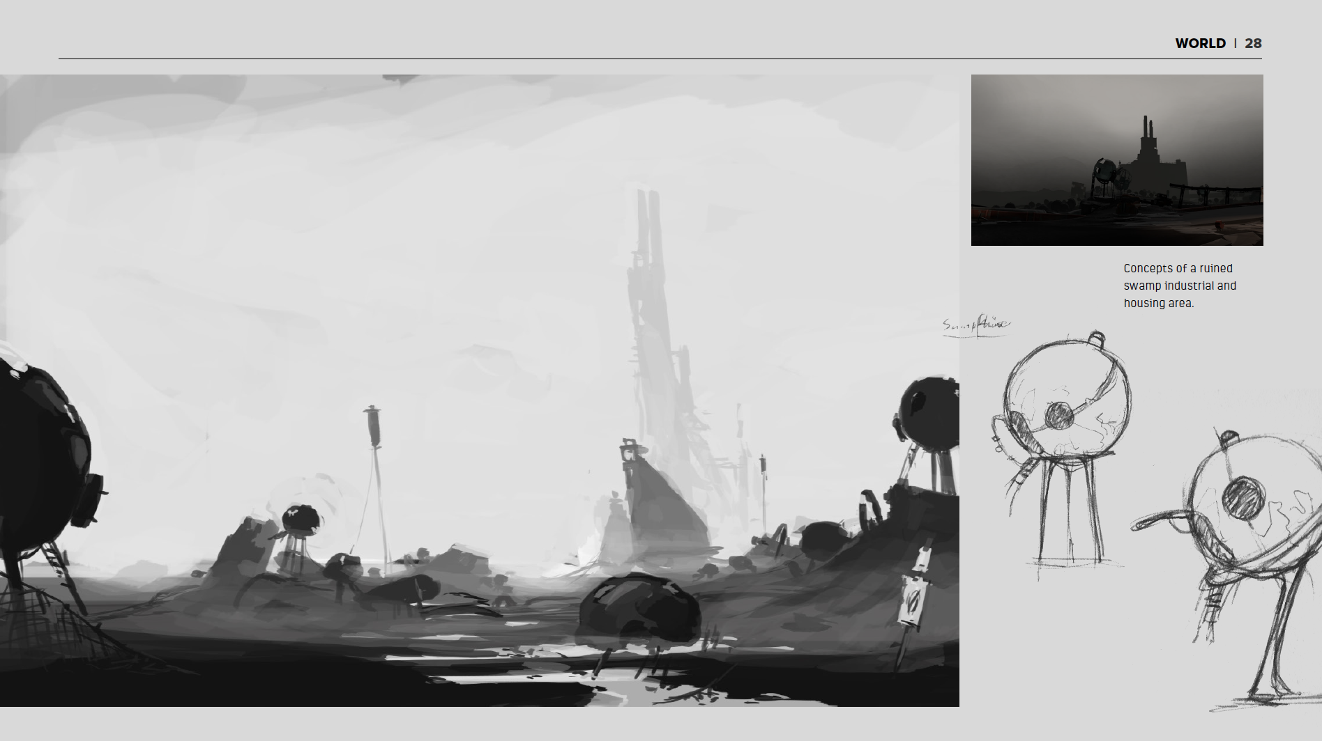 Concept art from Far: Lone Sails