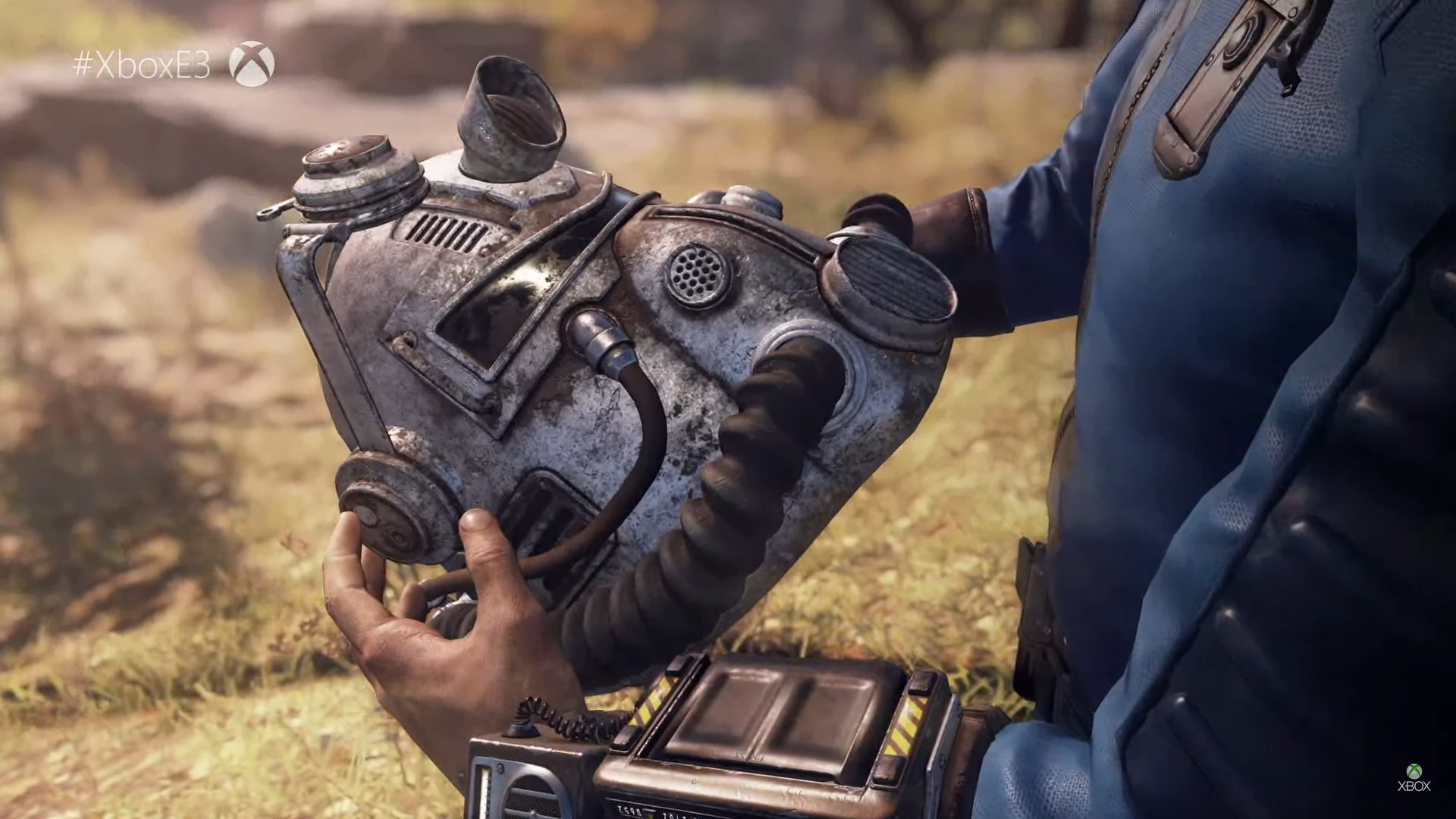 fallout 76's power armor helmet