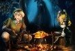 It's Link cooking a chicken
