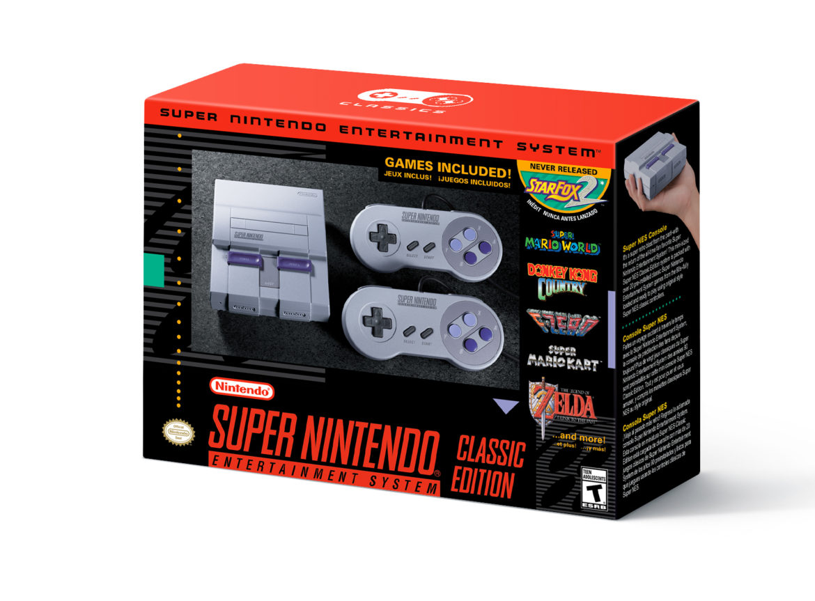 SNES Classic box