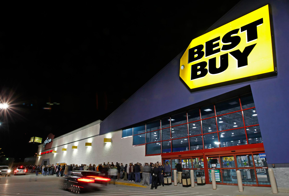 Best Buy outside store front