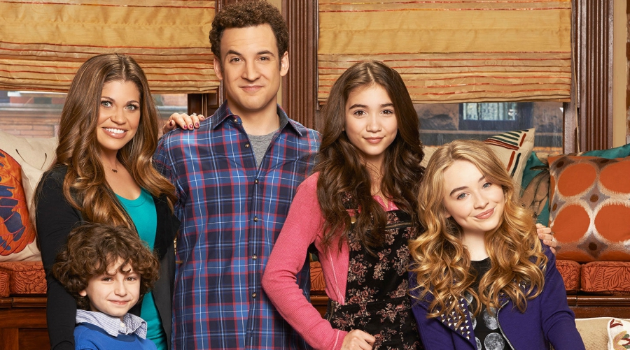 Topanga Matthews, a top mom in geek fandoms, with her family