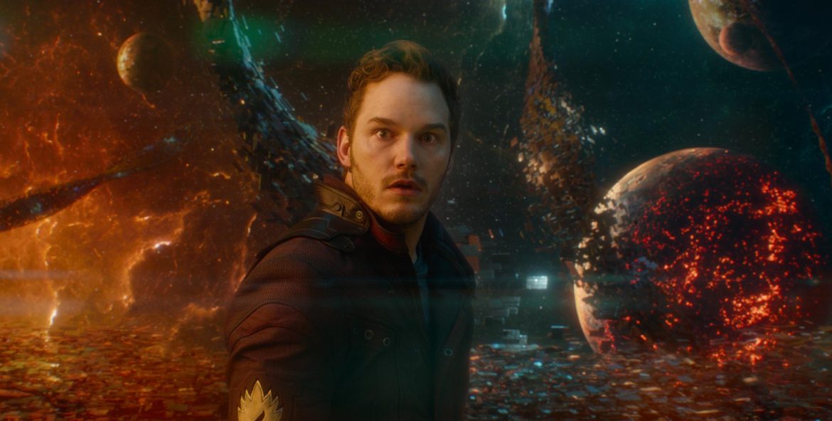 Chris Pratt as Star-Lord/Peter Quill in Avengers: Infinity War