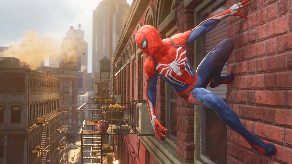 Screenshot from Insomniac's Spider-Man for Playstation 4