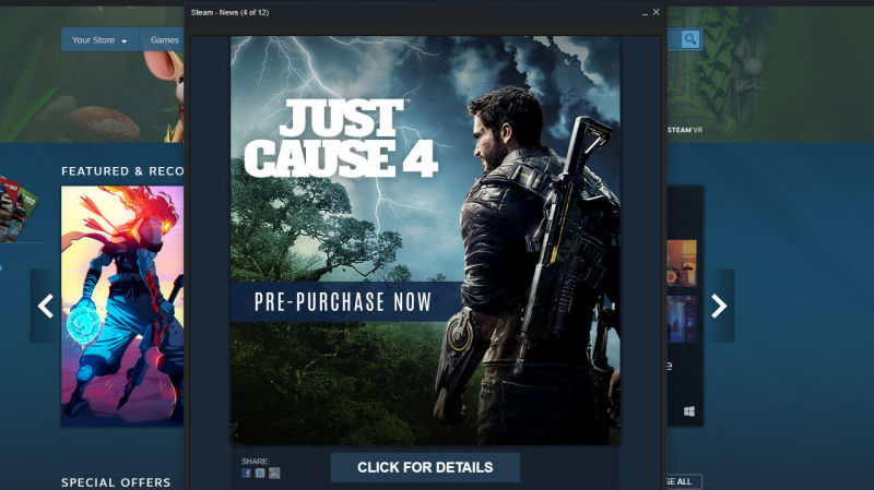 Rico in a leaked pre-order for Just Cause 4