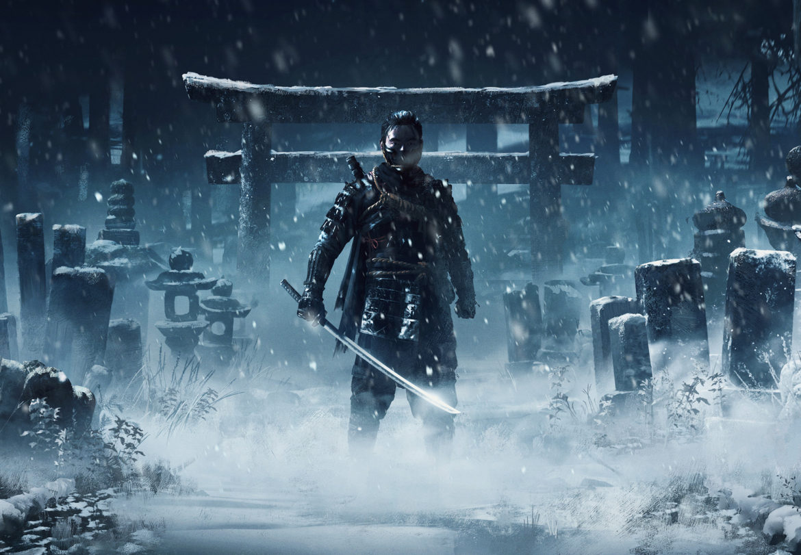 Ghost Of Tsushima key art