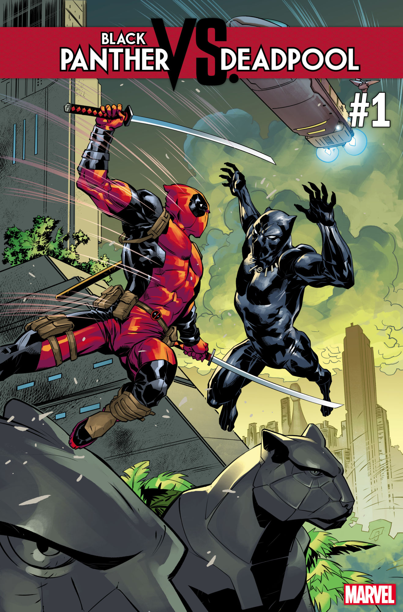 Cover of Black Panther Vs. Deadpool