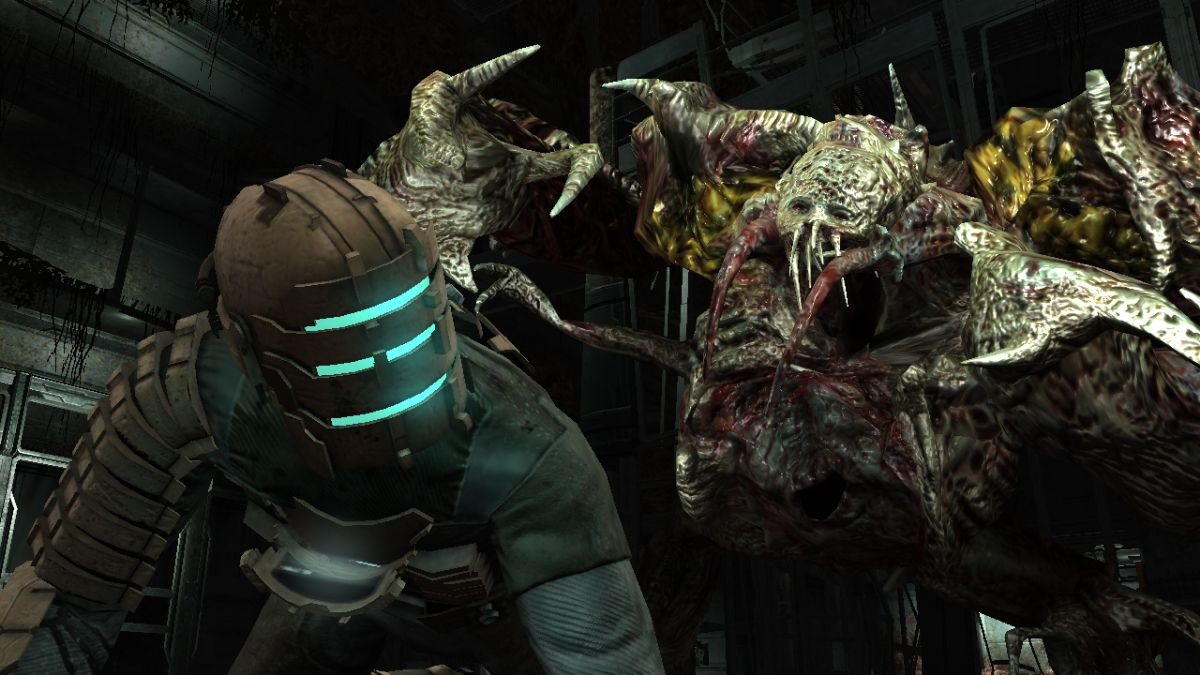 Necromorph about to attack in Dead Space 2, a predecessor to a possible Dead Space 4