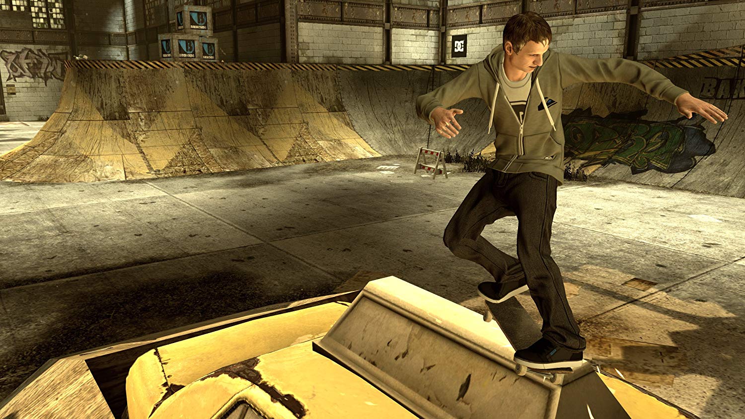 Tony Hawk Pro Skater HD hanger level
