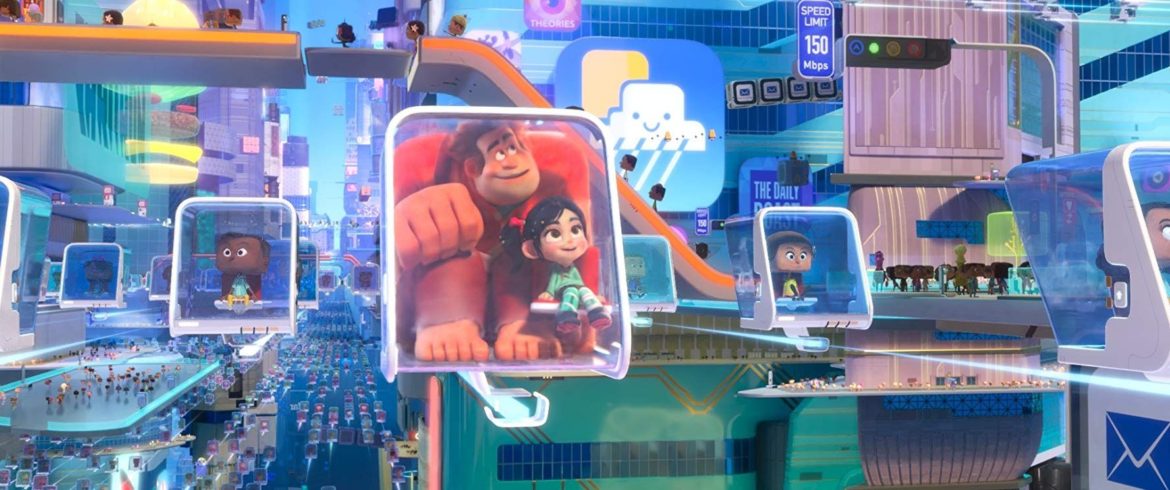 Ralph and V head to EBay in Ralph Breaks The Internet