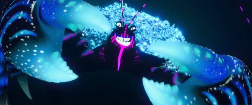 Jorge animated the Shiny sequence from Moana